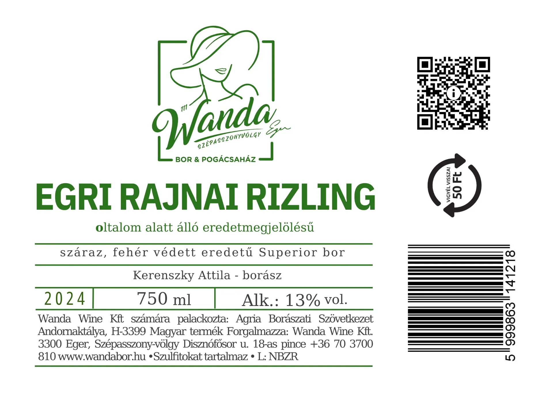 Rajnai rizling 2024